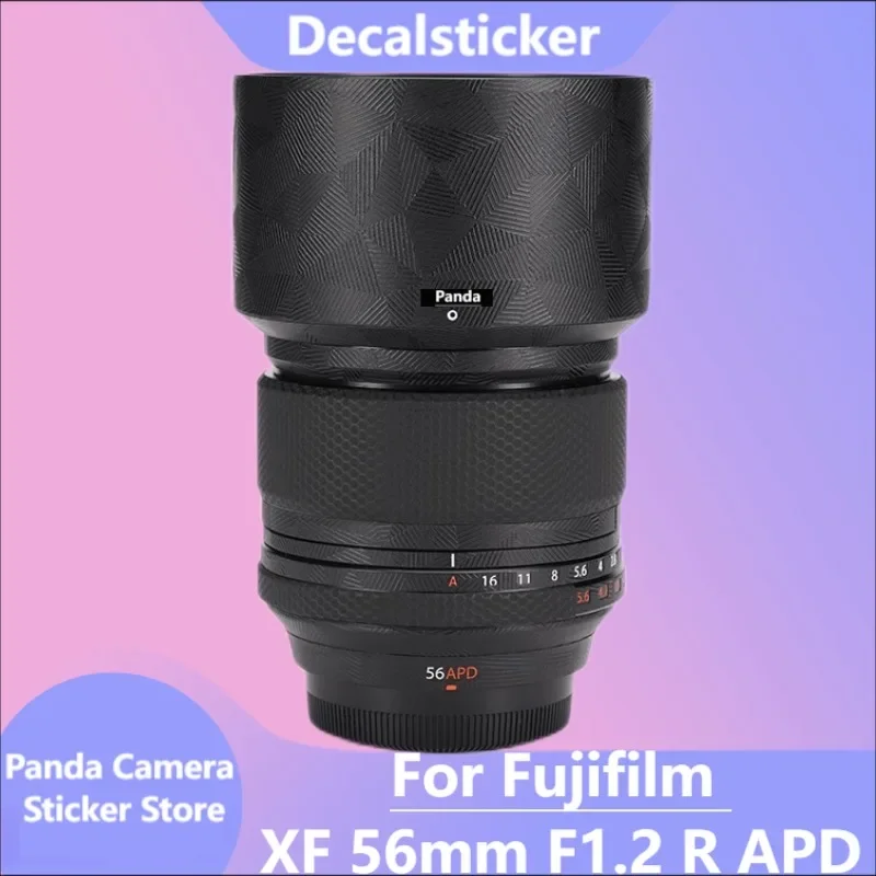 For Fuji Fujifilm XF 56mm F1.2 R APD Anti-Scratch Camera Sticker Coat Wrap Protective Film Body Protector Skin Cover