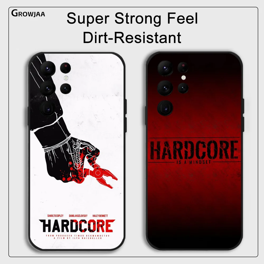 Film H-Hardcore H-Henry Phone Case for Samsung Galaxy S24 Ultra S22 S23 Ultra S21 S20 5G Protective Silicone TPU Funda