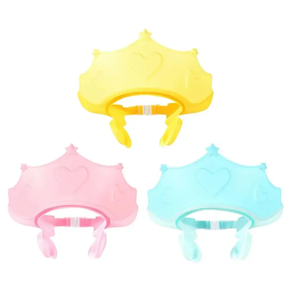 For Kids Ear Protection Safe Children Shampoo Bathing Adjustable Hair Wash Hat  Shower Protect Head Cover Baby Shower Soft Cap