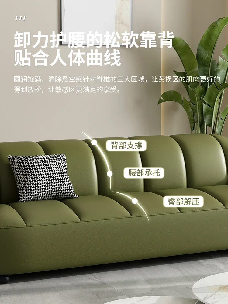 small apartment living room sofa is simple and anti-cat scratching