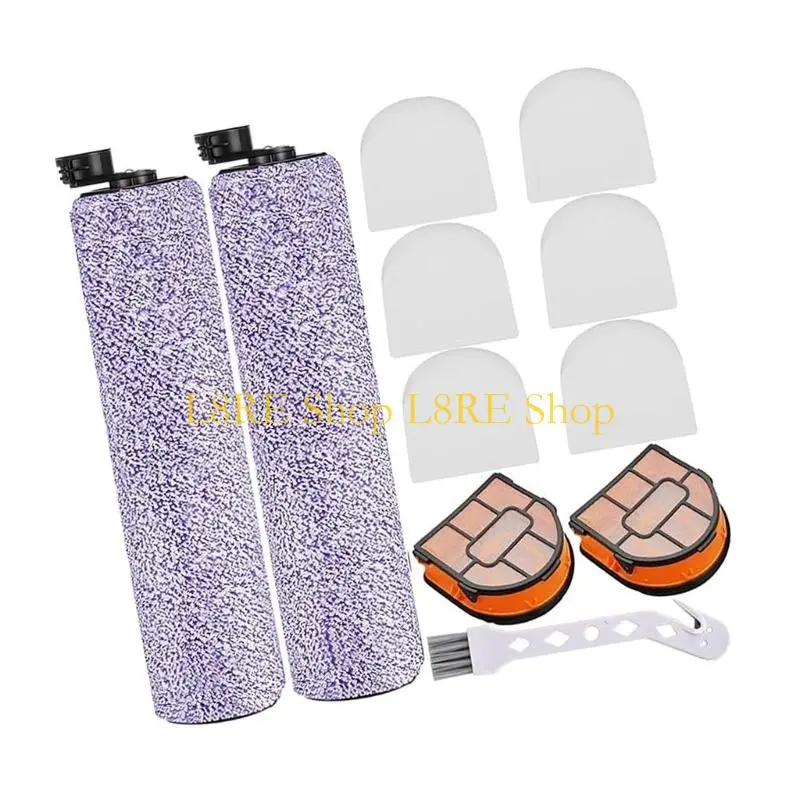 L8RE Pack of Expert Brush Rolls and Filters for Vacuum Structure Care