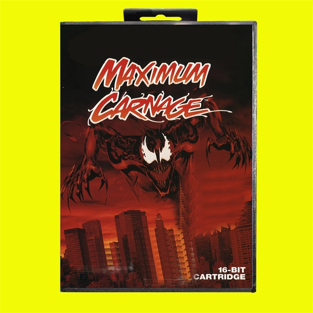 MaximumCarnage Sonik Collections EU Shell Game Card 16 Bit MD Game Card With EU Cover Retail Box For Sega MegaDrive And Genesis