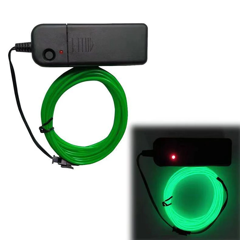 

Neons Cord Waterproof EL Wire LED Strip For Car Interior Nightclub Decor