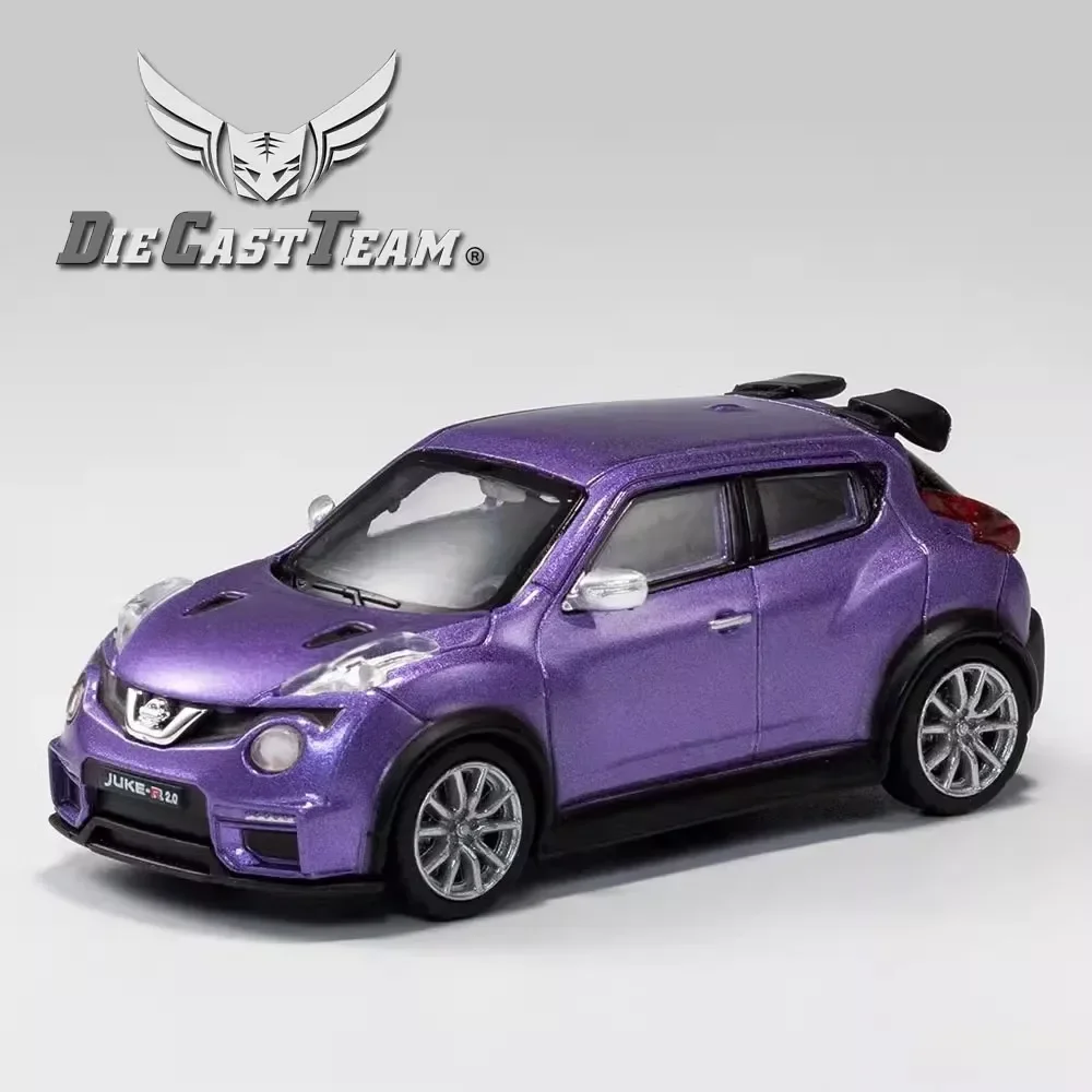 DCT 1/64 MINI Nissan JUKE-R Diecast Automotive Model Ornaments Cas Toys Gift Decorations