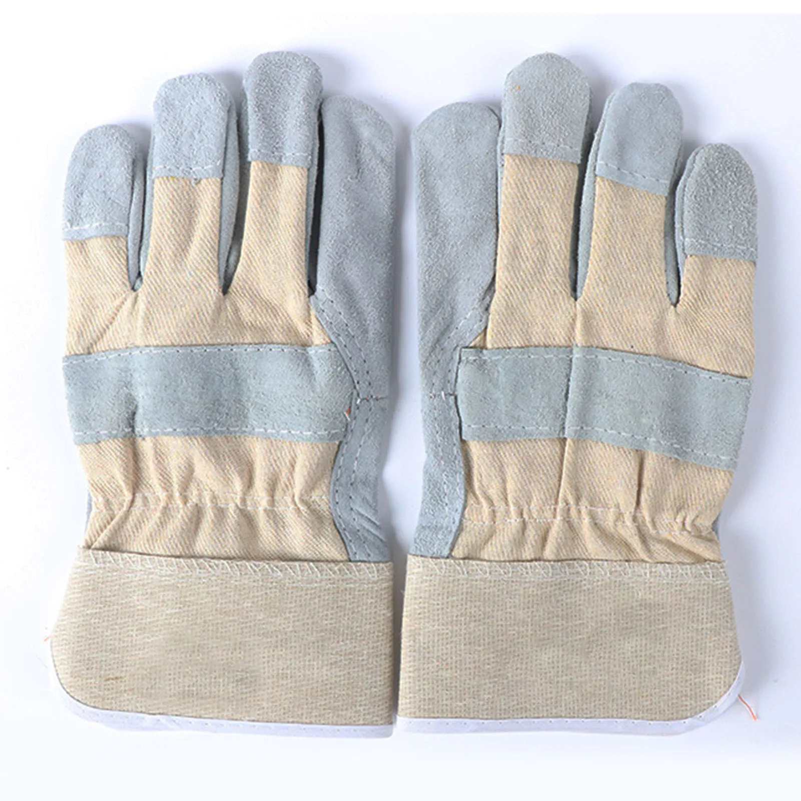 

ZK30 Welder Gloves Non Slip Heat Resistant Fireproof Abrasion Resistant Cowhide Welder Gloves for Welding Hardware arbeit