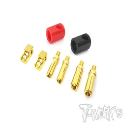 Original T works EA-033 L Type 4 & 5 mm Battery Connector ( 2 set ) Rc part