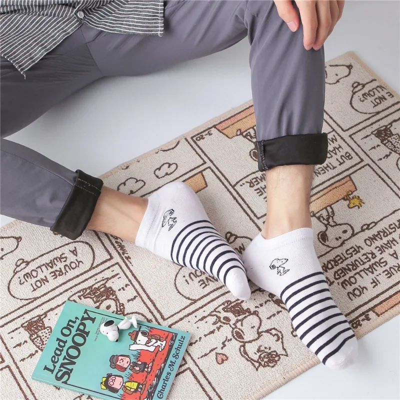 Snoopピー-女性の目に見えない靴下,夏,カジュアル,シリコン,滑り止め,通気性,快適,学生,綿