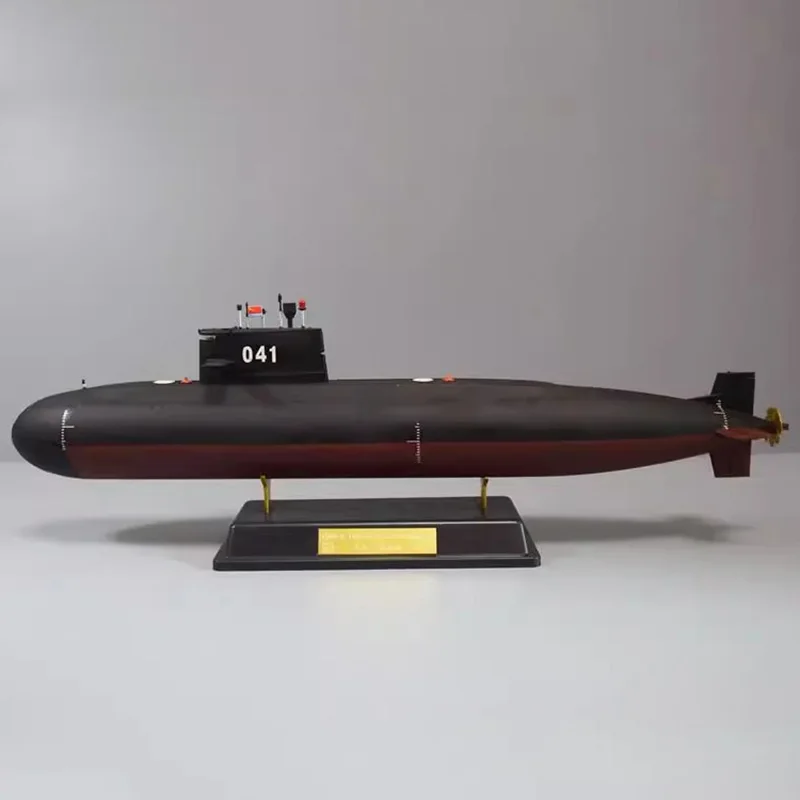1/200 Marina China 041 submarino de ataque de clase Yuan 39cm modelo de barco terminado modelo de barco estático de plástico juguete barco colección regalo