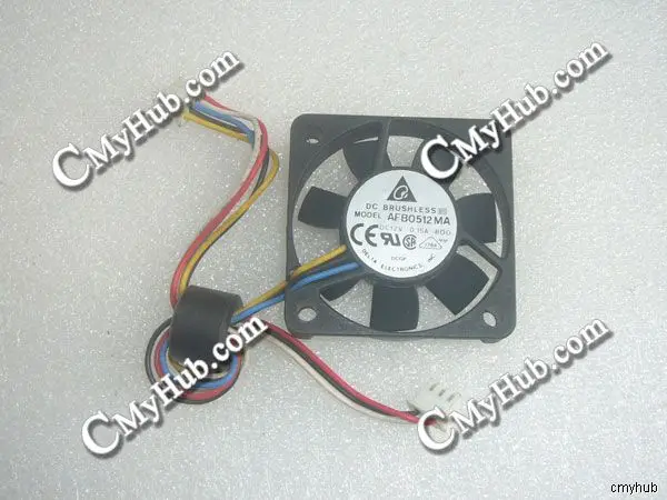 For DELTA ELECTRONICS AFB0512MA -R00 DC12V 0.15A 5010 5CM 50MM 50X50X10MM Cooling Fan AFB0512MA -R00 R00 ROO