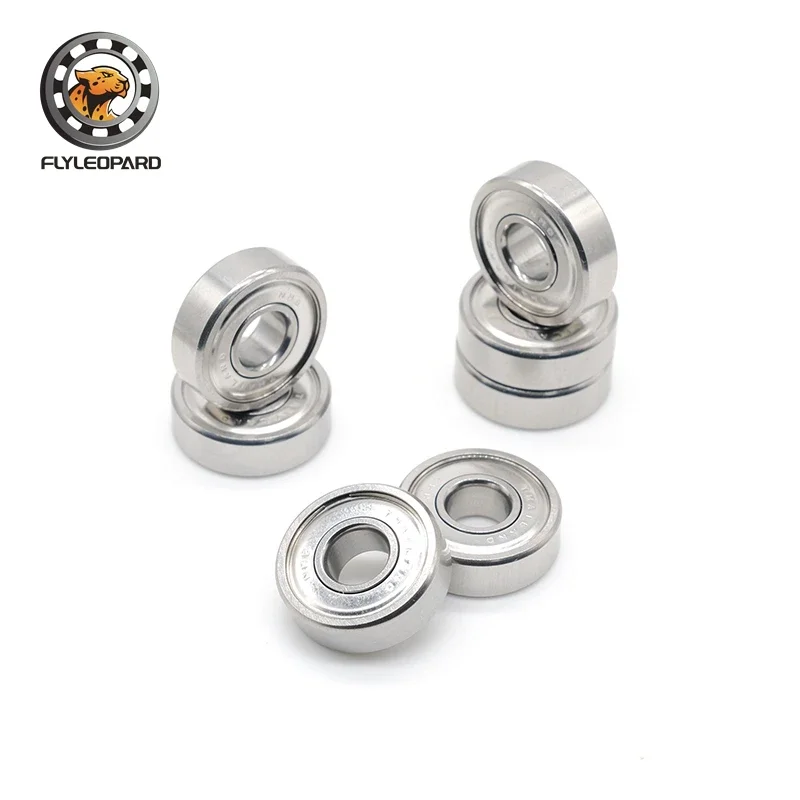 

S607ZZ Bearing 7*19*6 mm ( 10PCS ) ABEC-7 440C Roller Stainless Steel S607Z S607 Z ZZ Ball Bearings