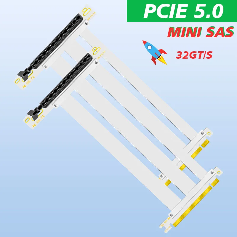 

PCIe 5,0 16X Универсальный переходной кабель 90 градусов GPU Mount PCI Express 5,0 X16 GEN5 переходник ATX Gaming GTX RTX Rx видеокарта