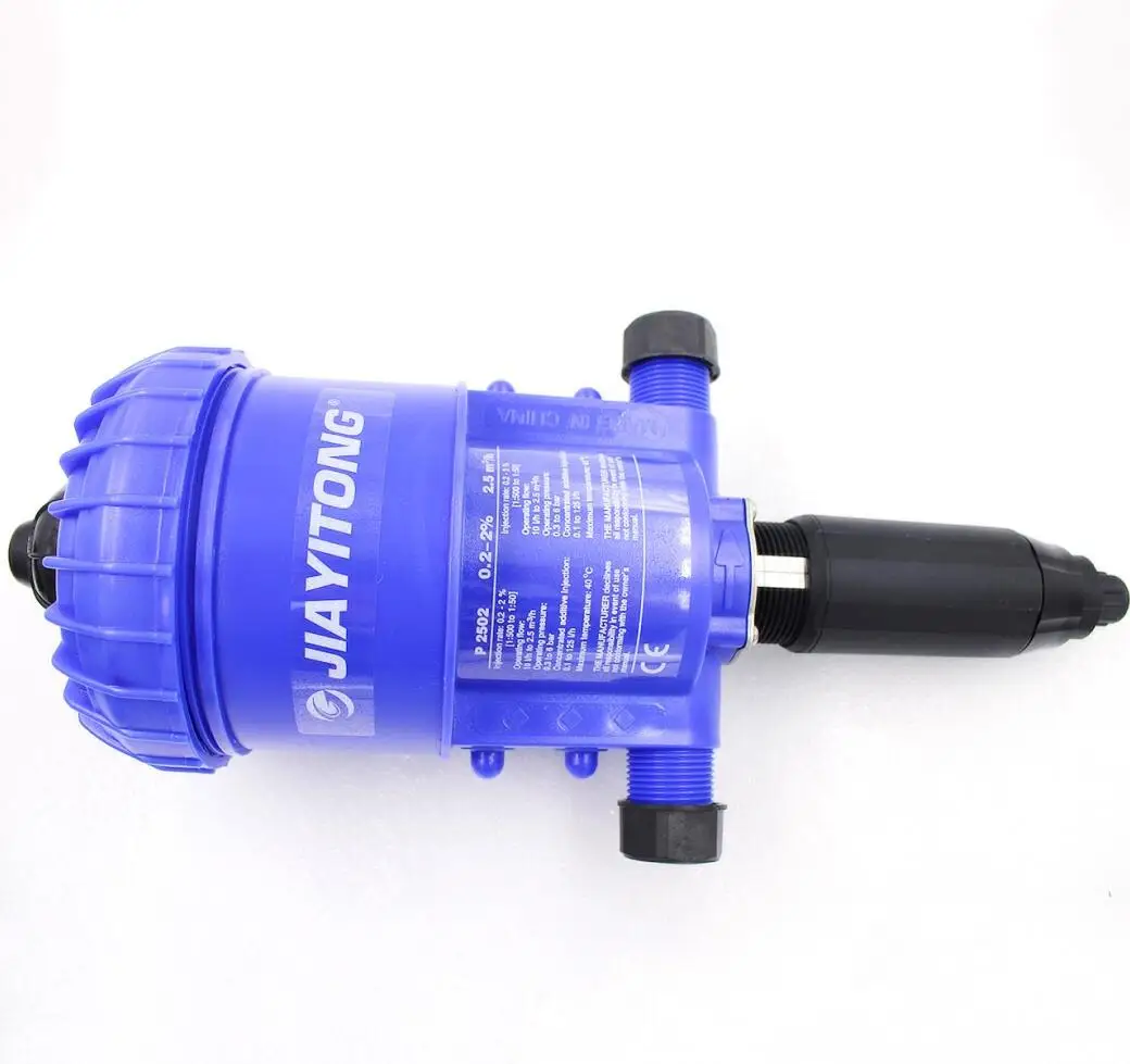 Fertilizer Injector Dispenser Proportioner 0.2%-2% 4C-30C ,water-driven chemical injector for fertilizer