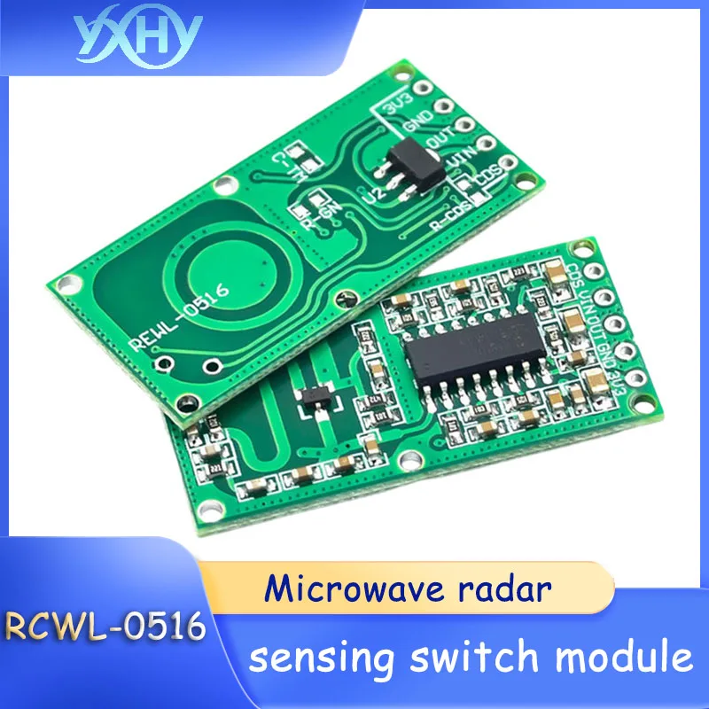 

1pcs RCWL-0516 Microwave Radar Induction Switch Module - Human Induction Module - Intelligent Induction Detector
