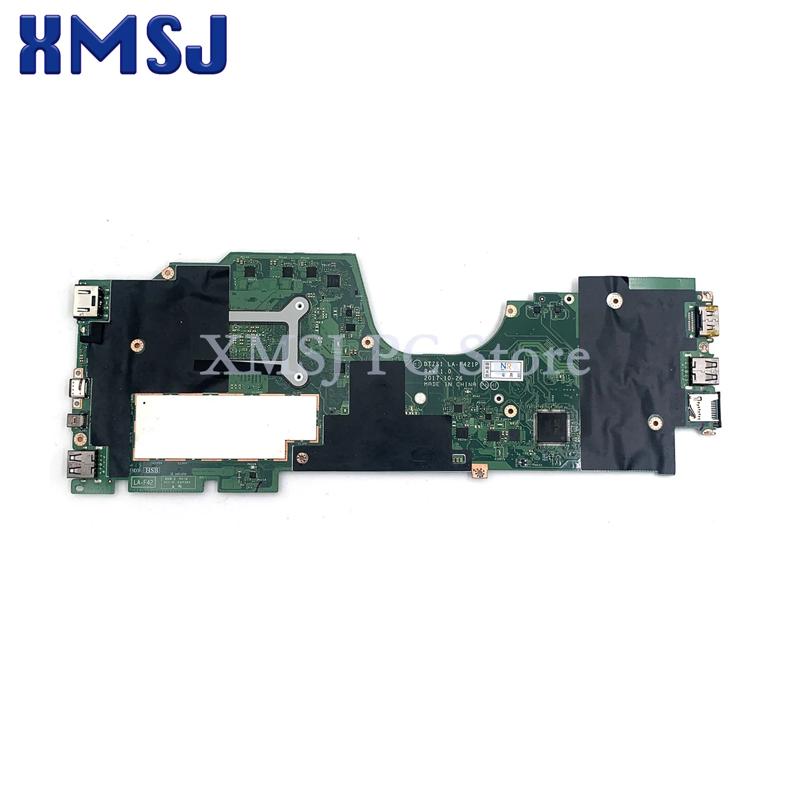 Voor Lenovo Thinkpad X380 Yoga Laptop Moederbord LA-F421P Moederbord Met Cpu I5 I7 8e Generatie Ram 8G Of 16G 100% Testwerk