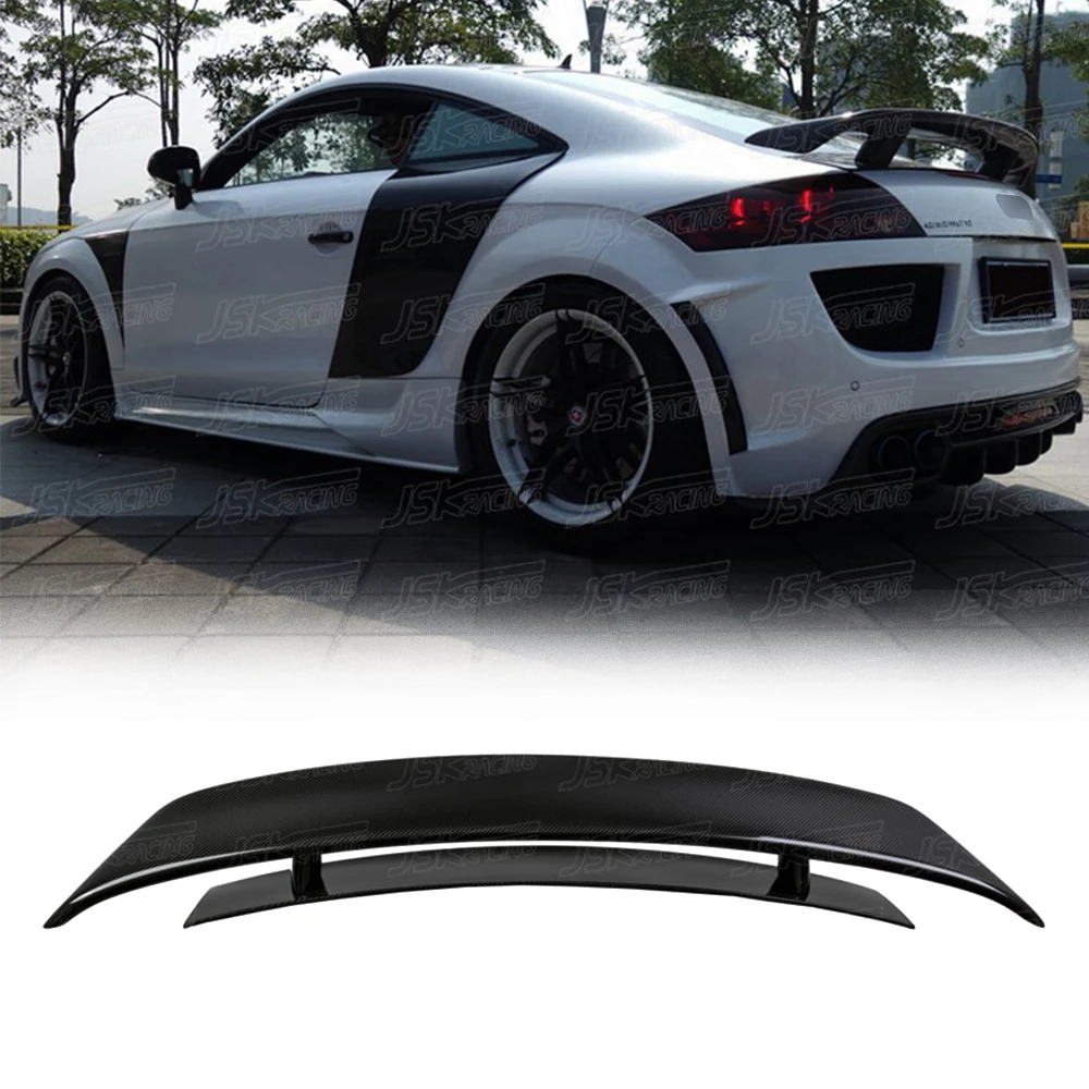 For Tt Tts Mk2 2008-2014 G Style Carbon Fiber Rear Spoiler