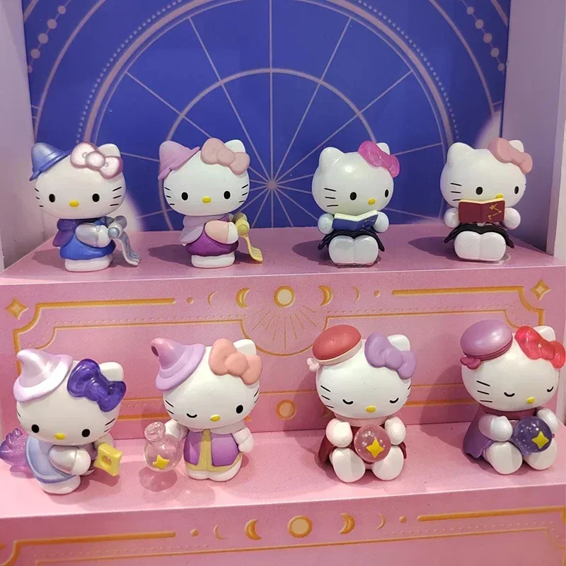 مرحبا كيتي دراسة علم التنجيم لطيف الفول حقيبة أعمى صندوق أعمى صغير لطيف الجسيمات هدية الزخرفية