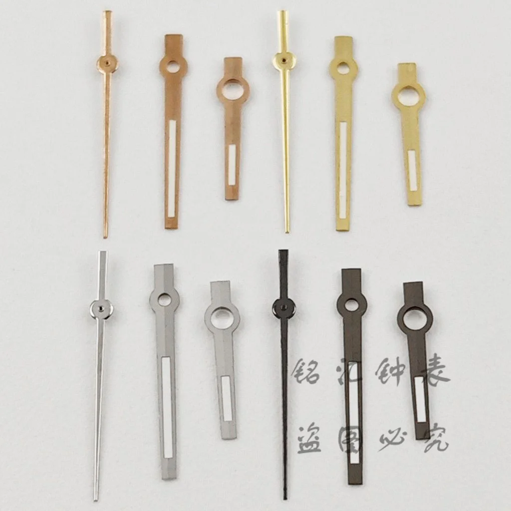 BGW9 and C3 Luminous NH35 Datejust Hands Rose Gold Silver Gold Watch Hands For NH34 NH35 NH36 NH38 Movement Watches Pointers