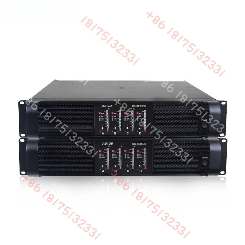 DS-20Q Power Amplifier Class Td 4 Channel 2U Subwoofer 5000 Watts Power Amplifier