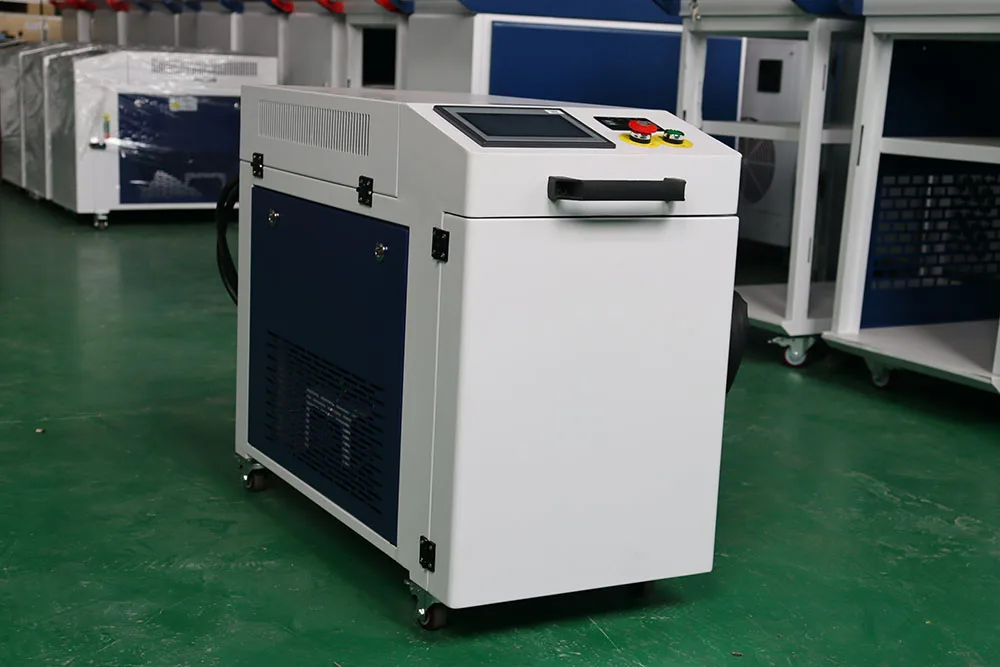 China Economic 2000w Fiber Laser Cleaning Machine Aluminum Steel Stainless Laser Cleaner for Sale