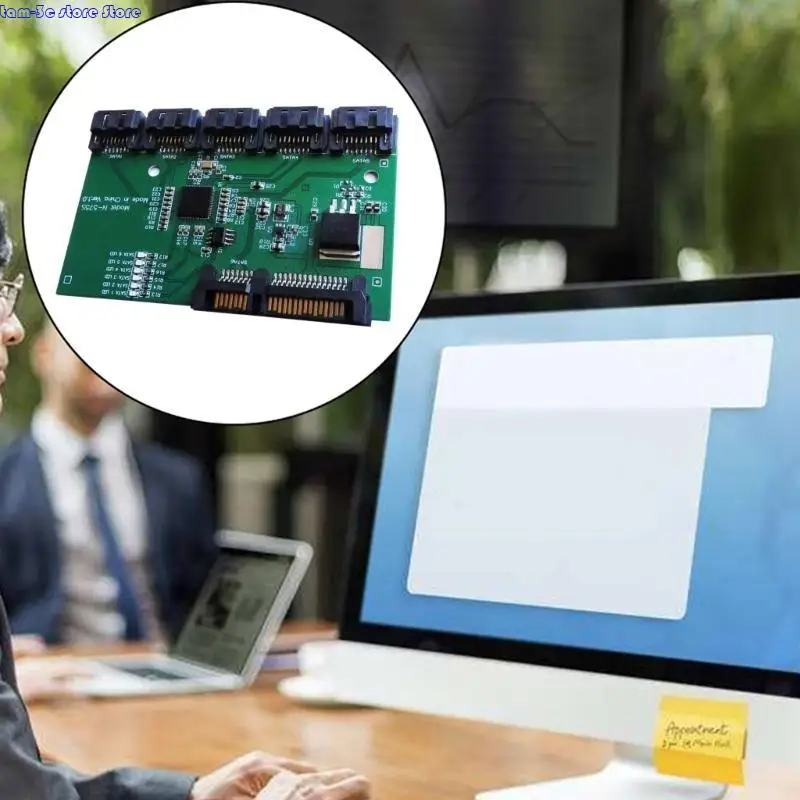 D0UA PM مضاعفات المنفذ المقسمة JMB575 1 إلى 5 محولات محولات المنفذ المقسمة