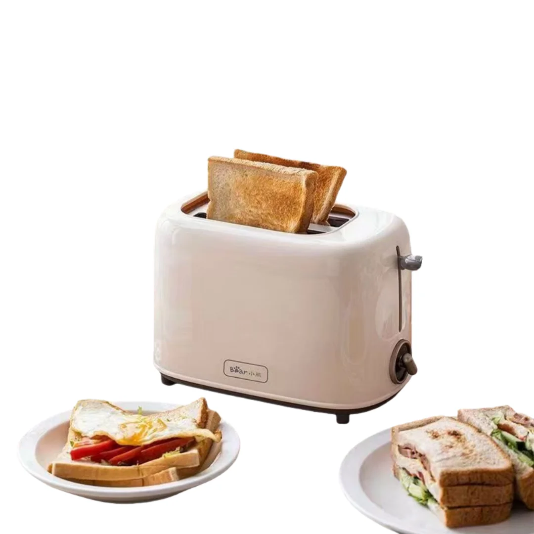 

Electric 2-Slice Bread Toaster Cool Touch Quick Even Heating