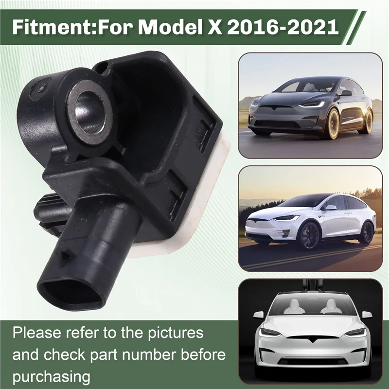 【¡¡Casa de precio! !】 Sensor de choque delantero de coche para Tesla Model X 2016-2021 1060058-00-A 106005800A Sistema de detección de impacto de colisión
