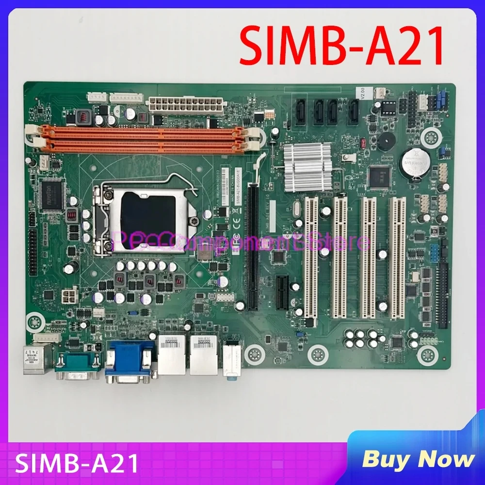 For ADVANTECH Industrial Motherboard H61 Support I3/I5/I7 SIMB-A21 REV.10