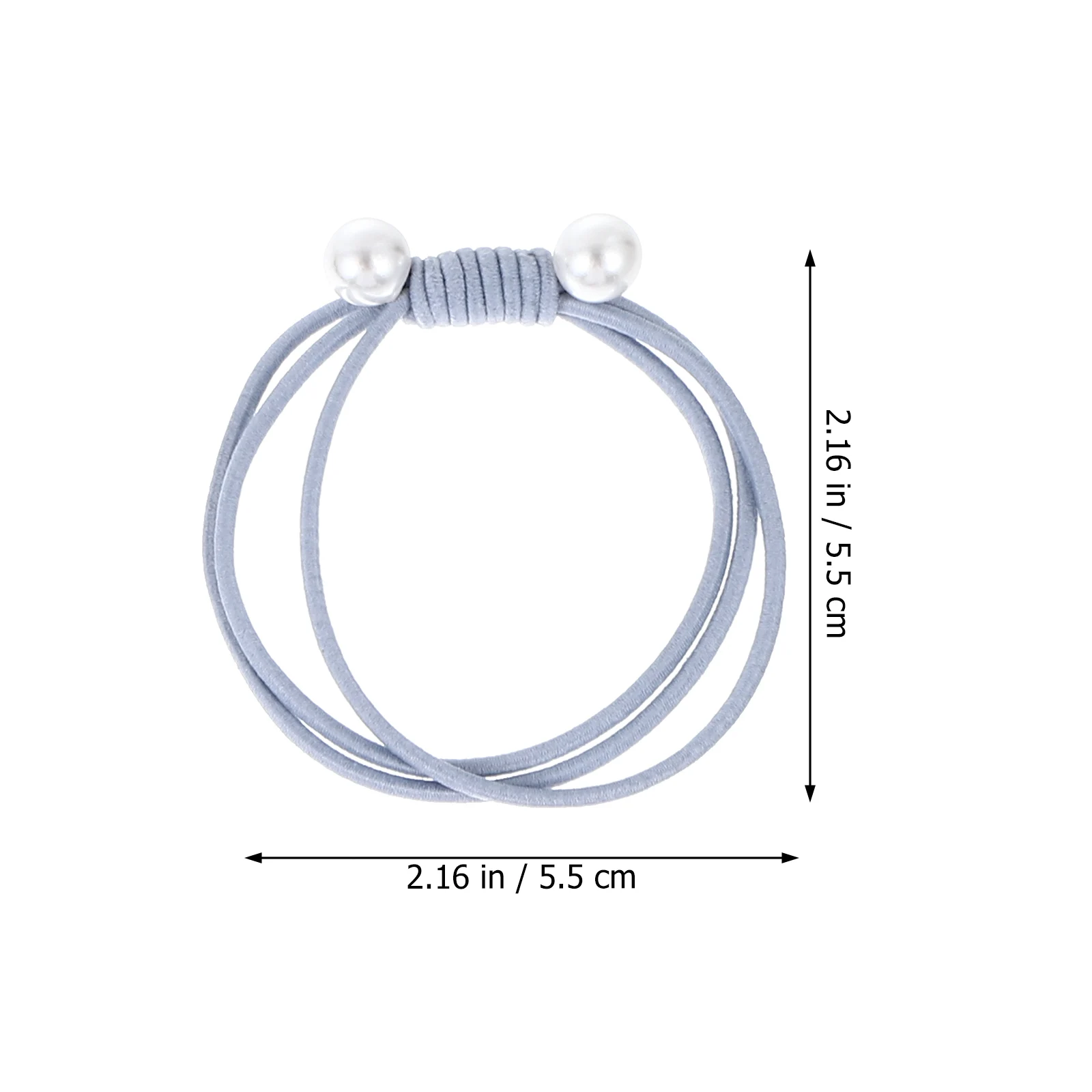 

40pcs Elastic Ponytail Holder Circle Accessories Ponytail Hair Ropes Stretch Bands Tie Women Hair Tools Decors