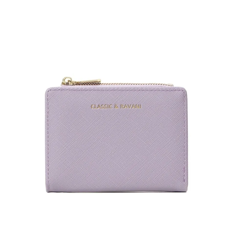 

Change Bag PU Leather PU Coin Purse Coin Pouch Korean Style Card Holders Clutch Zipper Mini Short Wallet Female