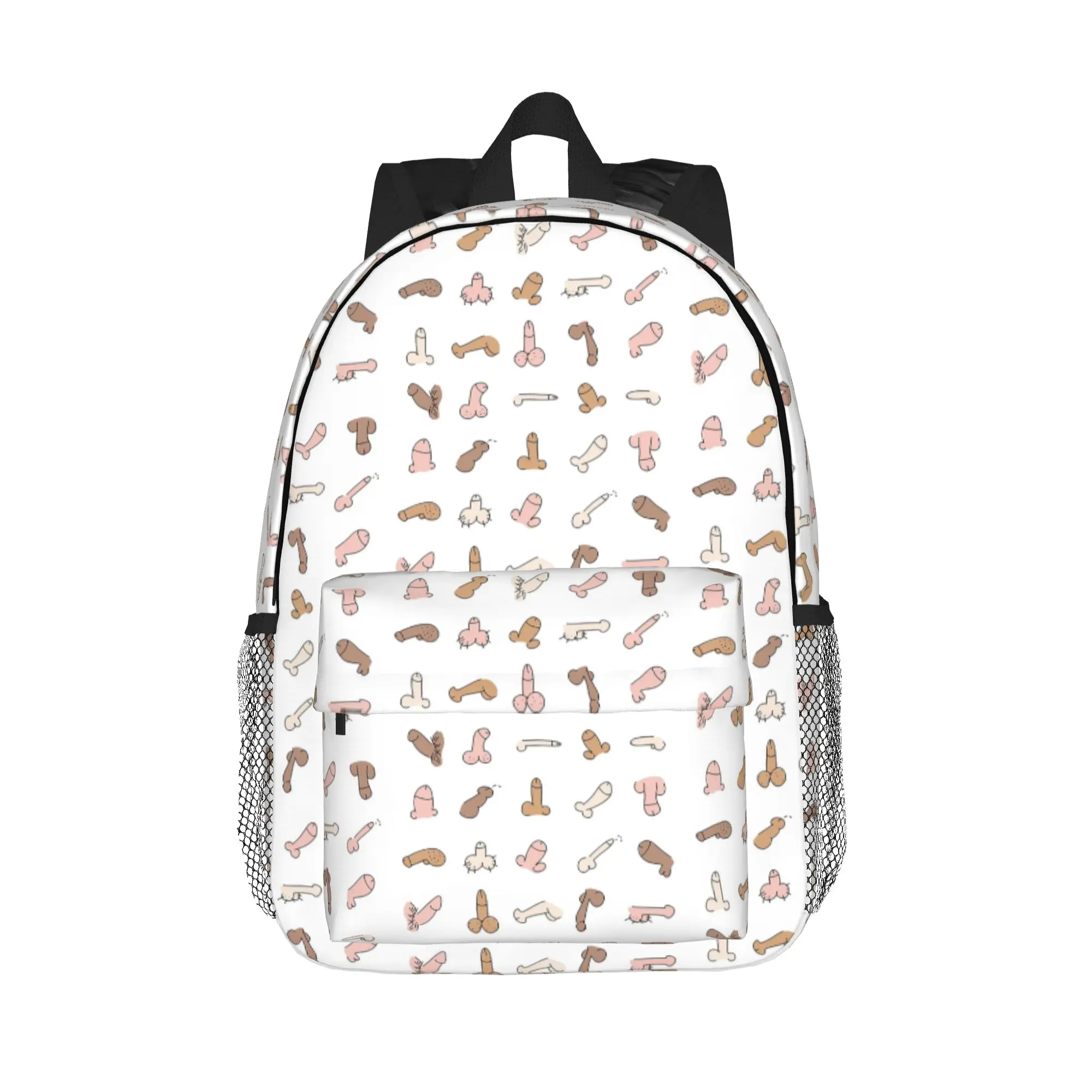 Penis Art Backpack Hot Sale Daypack Large Capacity Boys Girls BookBag Shoulder Bags for Men Women School Bag