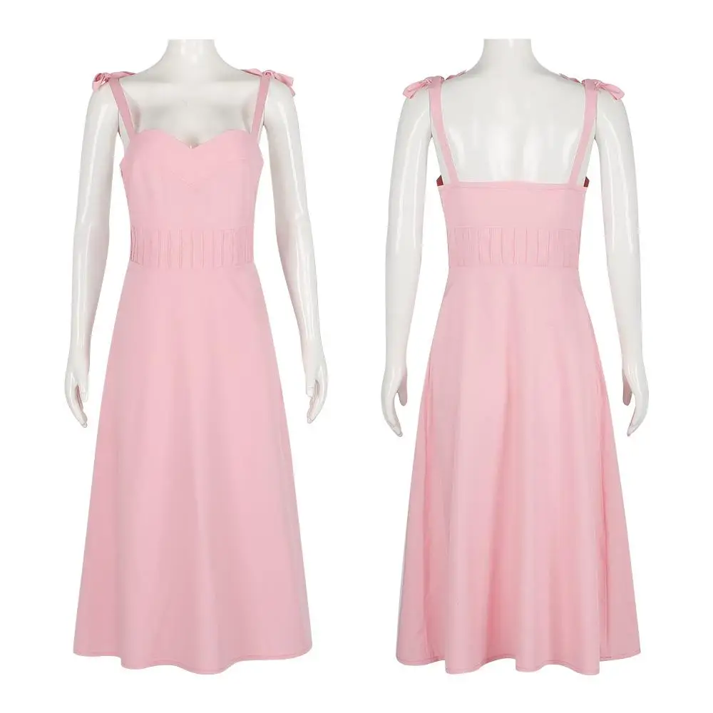 الوردي Cider Cosplay Dr loween Movie Role-plang زي المرأة الملابس التقليدية مرحلة الأداء الزي