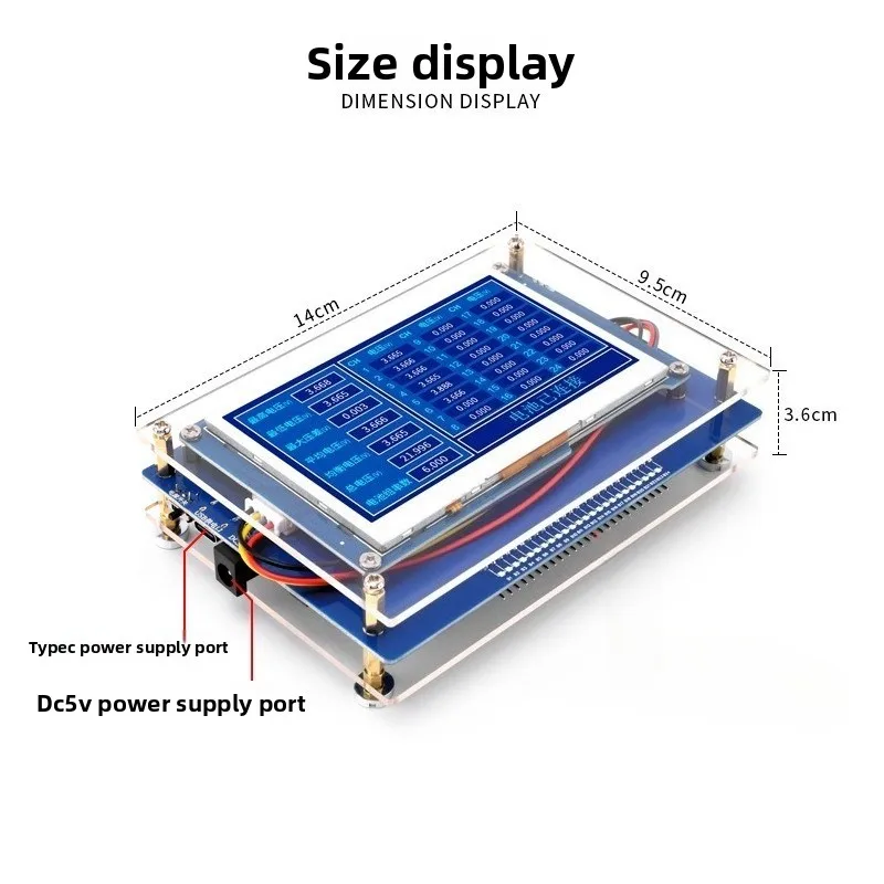 

24-String Voltage Tester Equalizer Efficient Maintenance Detection Tool Intelligent Active Balancing Instrument