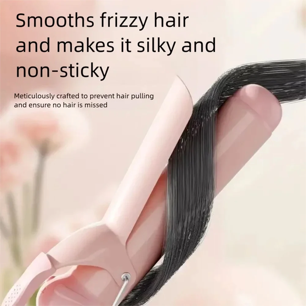 Professional Big Wave Electric Curling Tongs for Women Water Wave Hair Curler Styling Tool Lazy Hair Crimper for Curly Hair - view 6
