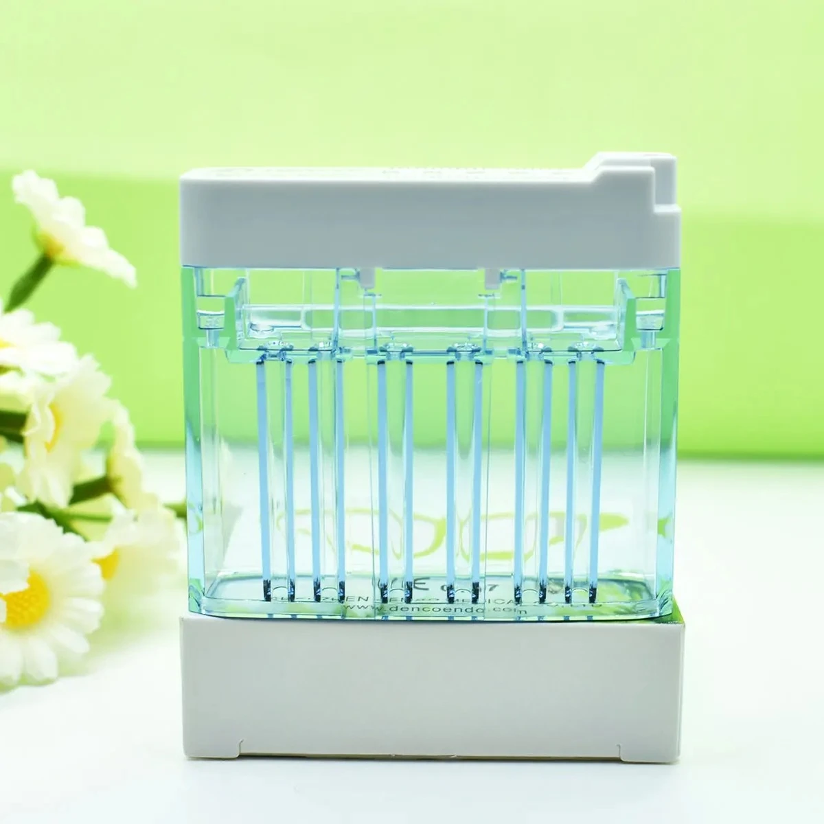 3Pcs Dental Root Canal Files Stand Ruler Dentist Instrument Ruler Autoclavable Equipment Mini Measuring Block DentIst Tool