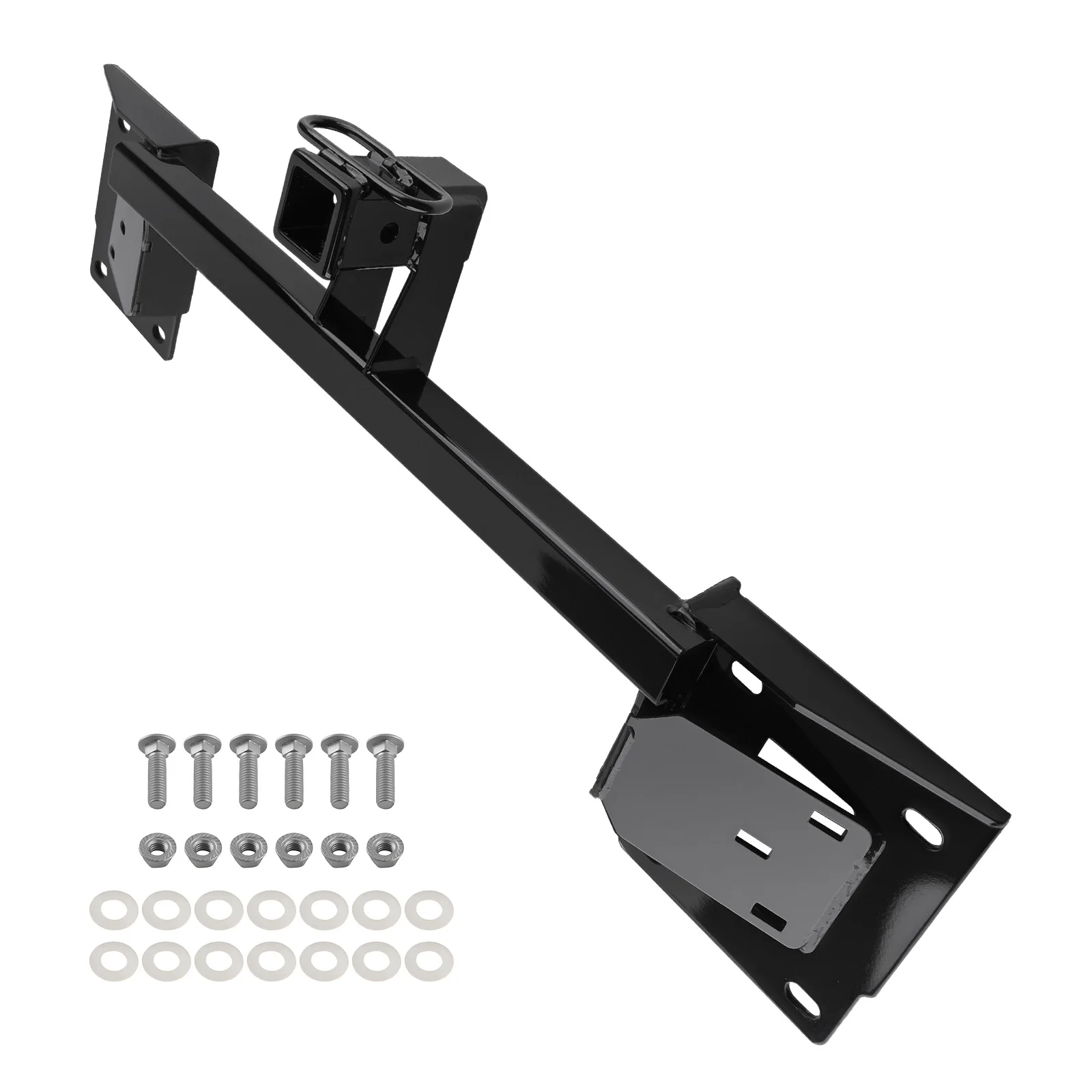 

2" Trailer Hitch Class 2 Steel Mount for Tesla 3 2017-2023 Powder Coated Black