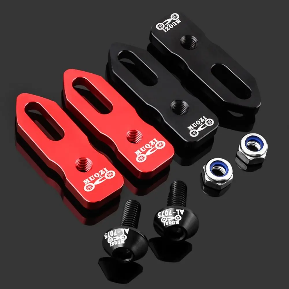 Aluminum Alloy Bike Caliper Extend Universal Drawer Type V-caliper Extend Adapter 406 To 451 Black/Red Bicycle Converter