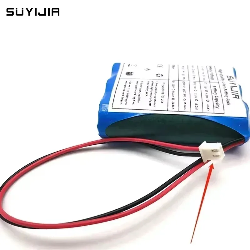 3S1P 12V Battery 12.6V/11.1V 3500mAh 18650 Lithium-ion Battery Pack w/ BMS for Backup Power Ups CCTV Camerar Speaker Bluetooth