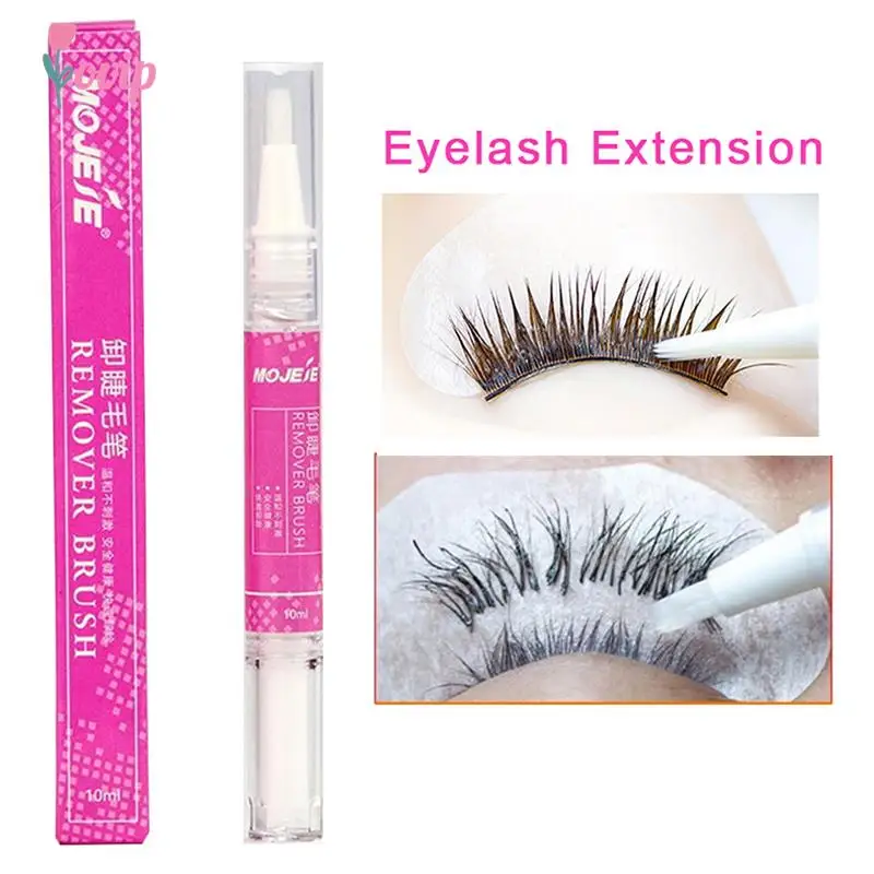 10ml Eyelash Extension Glue Remover Transparent Non-irritating Quick Drying Adhesive Gel Remover Eye Lashes Make Up Remover Pen