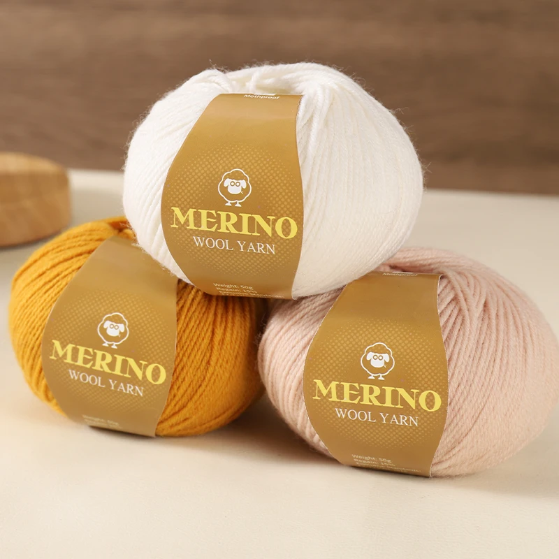 500g High-Quality Wool Yarn, 212 Medium-Fine Alpaca Yarn, Suitable for Autumn and Winter Hand-Knitted Fashion Sweaters, Scarves, Hats and Warm Clothes 1 Large Pack of Wool Gauze Balls, 10 Pcs/Pack