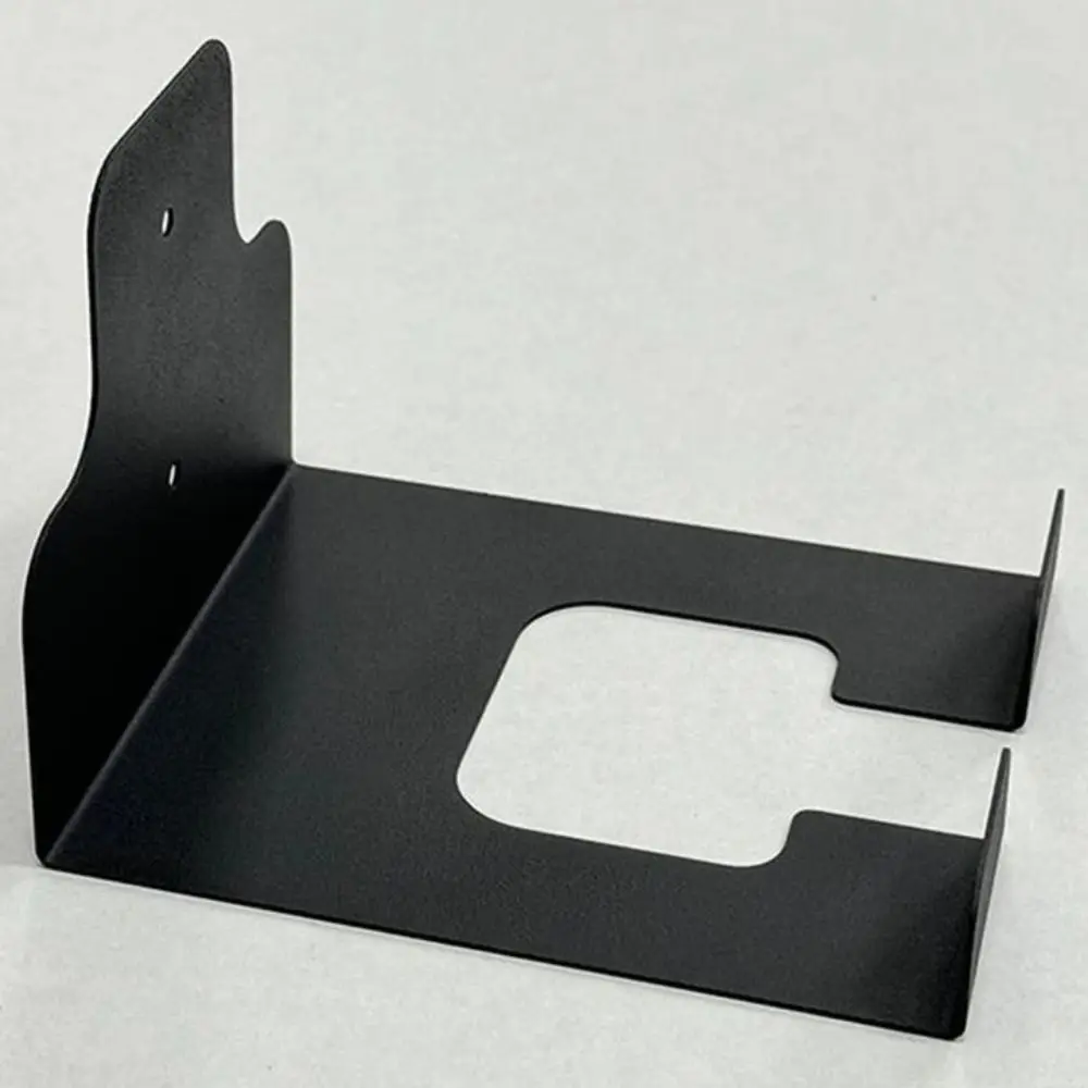 

Настенный держатель для садовых инструментов из нержавеющей стали, органайзер для гаража, сверхпрочный держатель для триммеров, черный, для крепления на стену