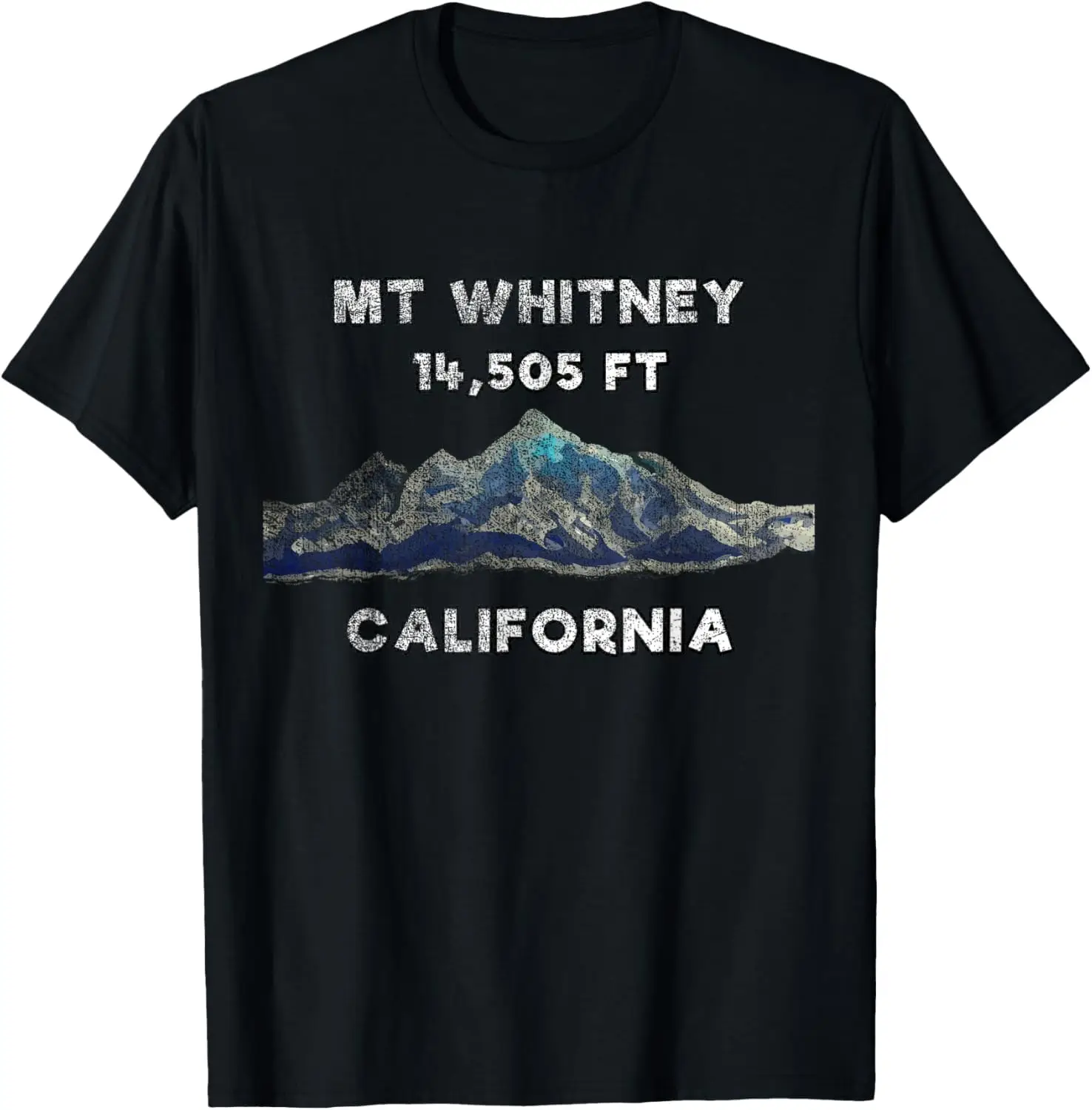 Mount Whitney Shirt with Mountain Scene - Mt Whitney Shirt