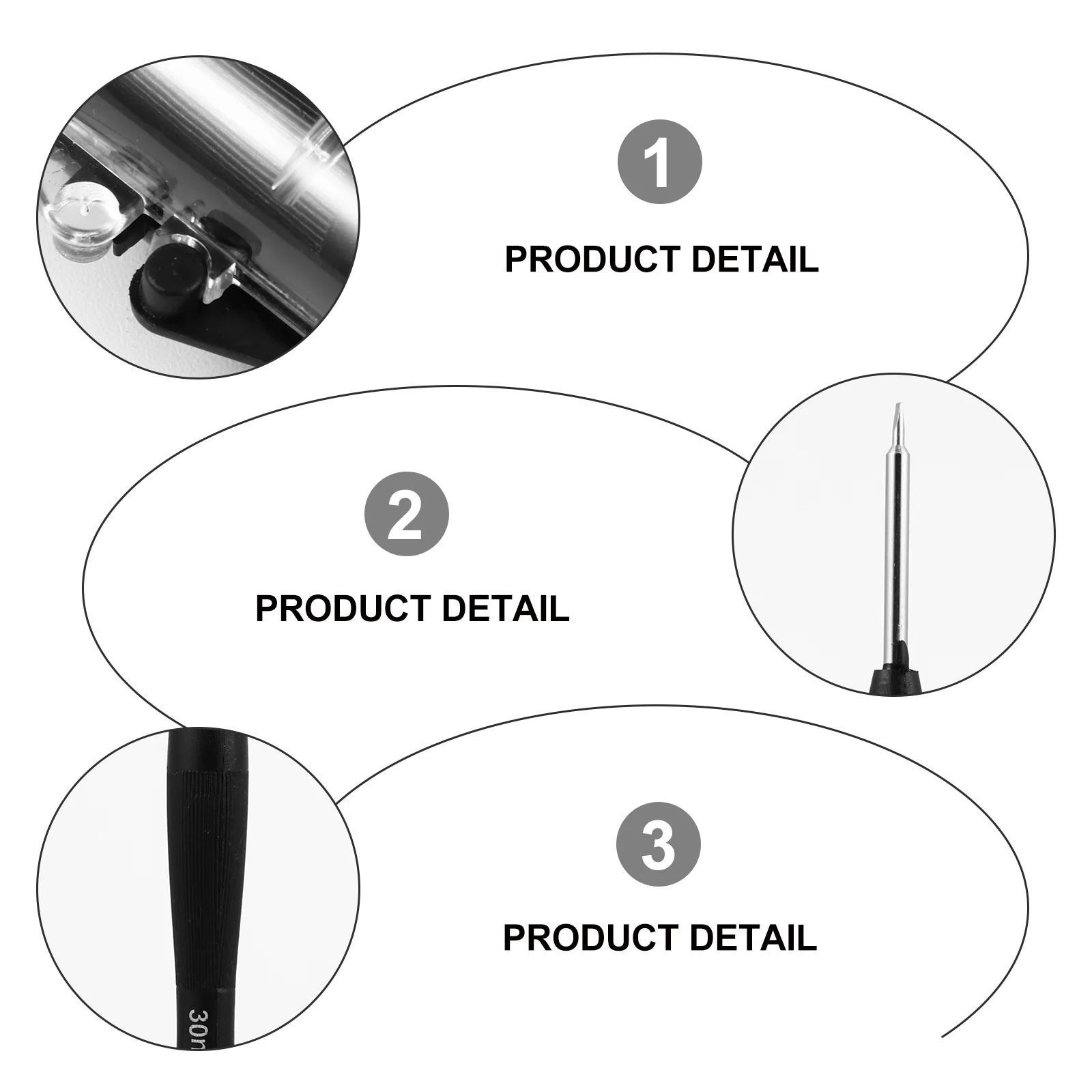 16 Pcs Clock Screwdriver Swivel End Cap Screwdrivers Household Durable Portable Chrome Vanadium Alloy