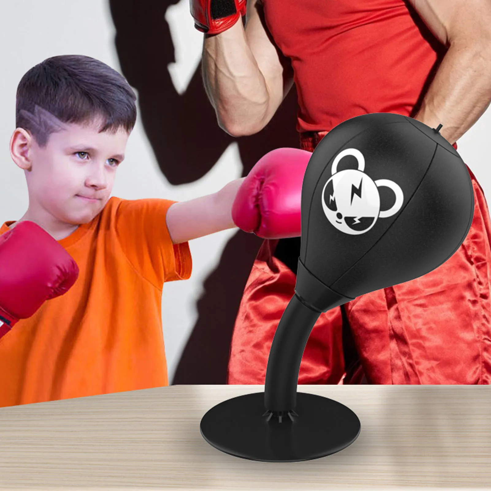 Fighting Training Punch Ball Stress Releasing Long Lasting Punch Toy for Home Individual Training