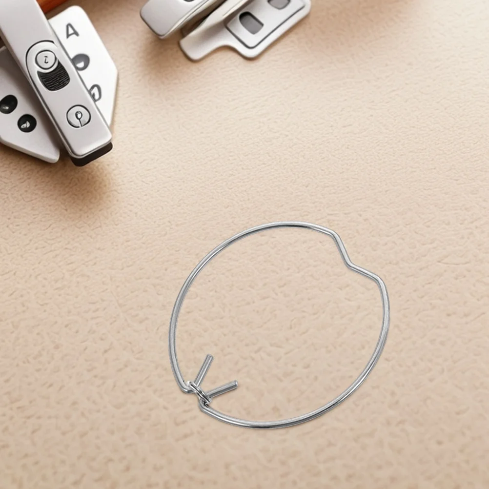 10 قطعة مقاطع الربيع الإضاءة راحة المعادن الاحتفاظ المشابك التصميم الجمالي مستقرة ضوء لمبة الاحتفاظ الربيع المشابك #6