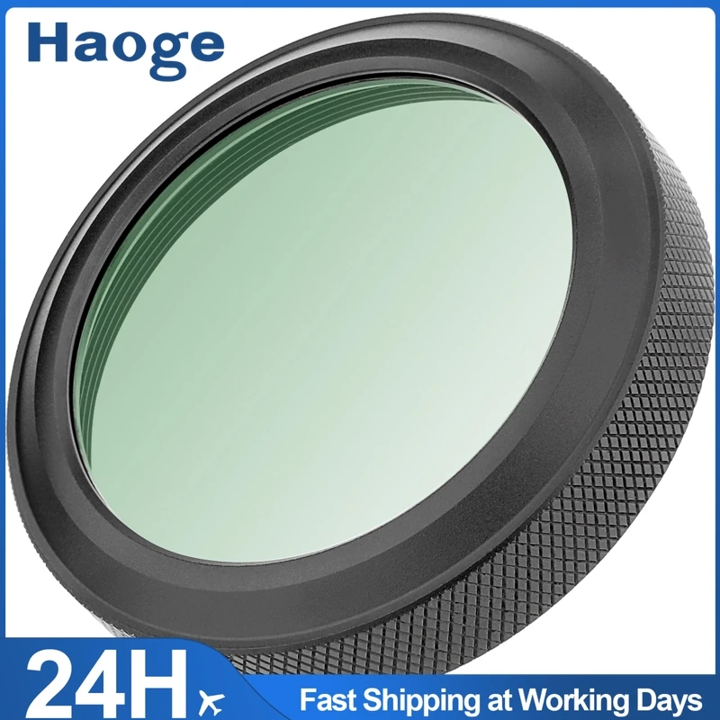 

Haoge MC UV Camera Lens Protection Filter for Fujifilm X100VI Fuji X100V Camera with integrated adapter ring Black LUV-XVIB