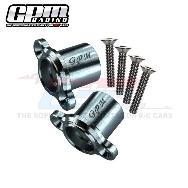 GPM aluminium achterasadapters LOS232001 voor LOSI 1/10 Baja Rey