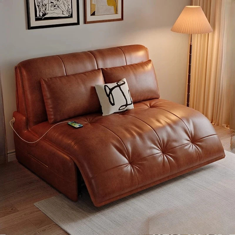 

Intelligent Electric Sofa Bed Storage Luxury Multifunctional Foldable Recliner Sofa Foldable Lounges Single Couch Furniture