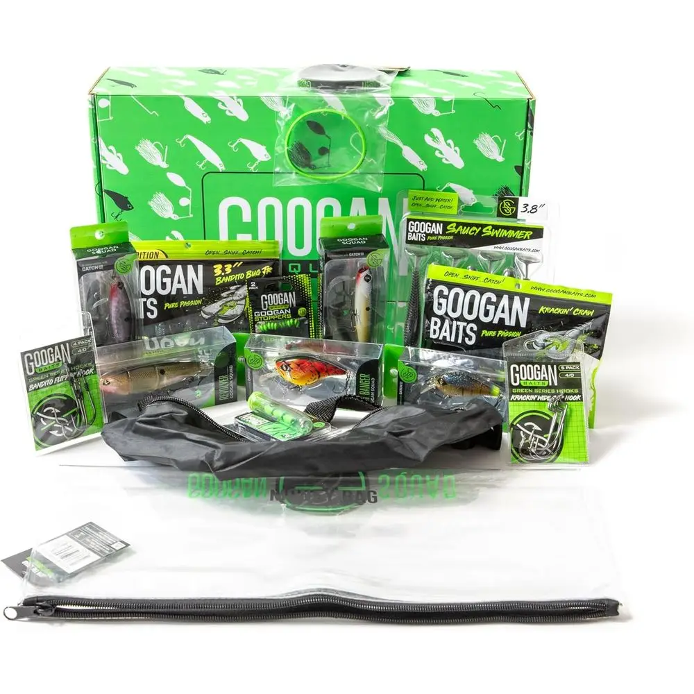 

Squad Monster Crate - Bass Fishing Lure Kit & Tackle Box
