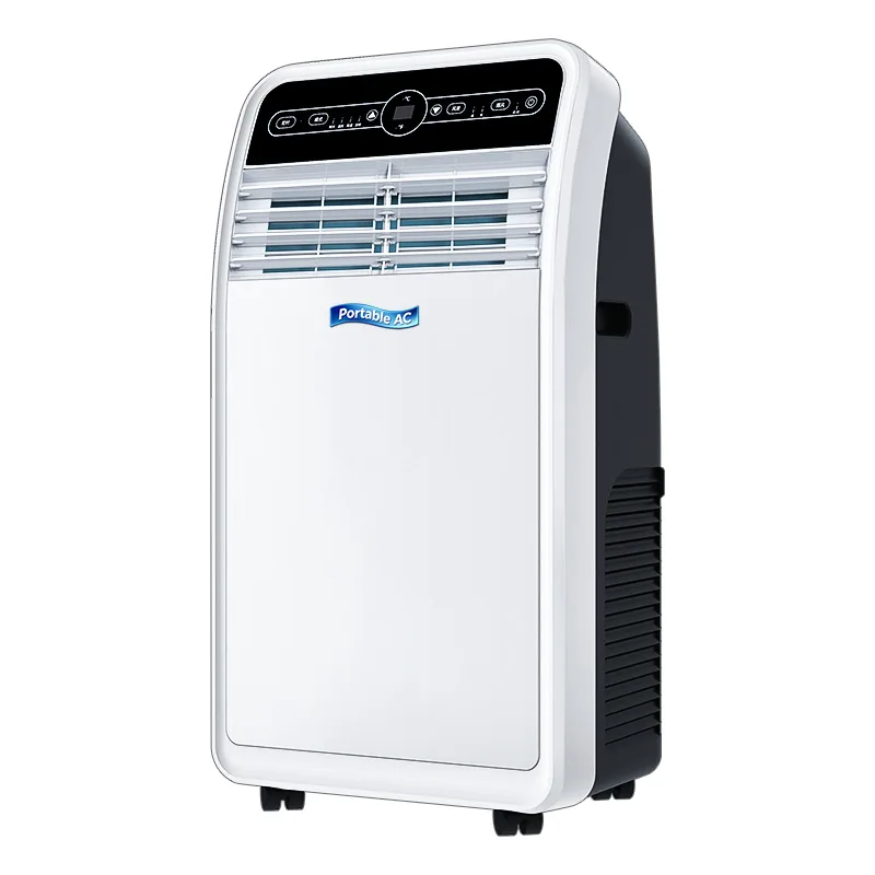 Mobile Air Conditioner Single-Cooling Unit Compressor-Based Cooling Portable Electric with Rolling Casters up to 108 Sq ft