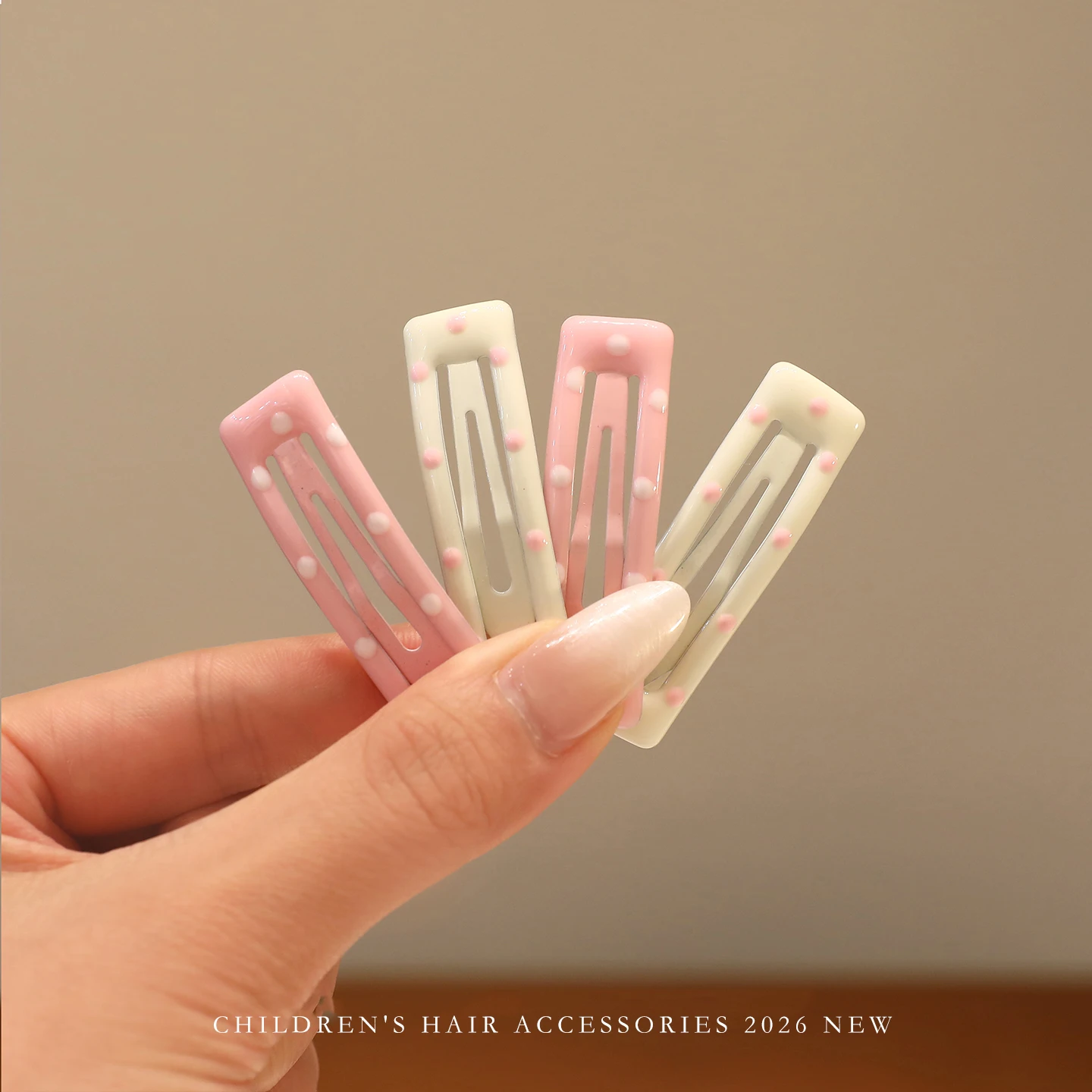 10 Stück/Set Weiße Rosa Stern-Blumen Haarspangen für Mädchen Niedliche Süße Kinder-Haarklammern Modische Prinzessinnen-Kopfbedeckung Kinder-Haaraccessoires – Detail 6